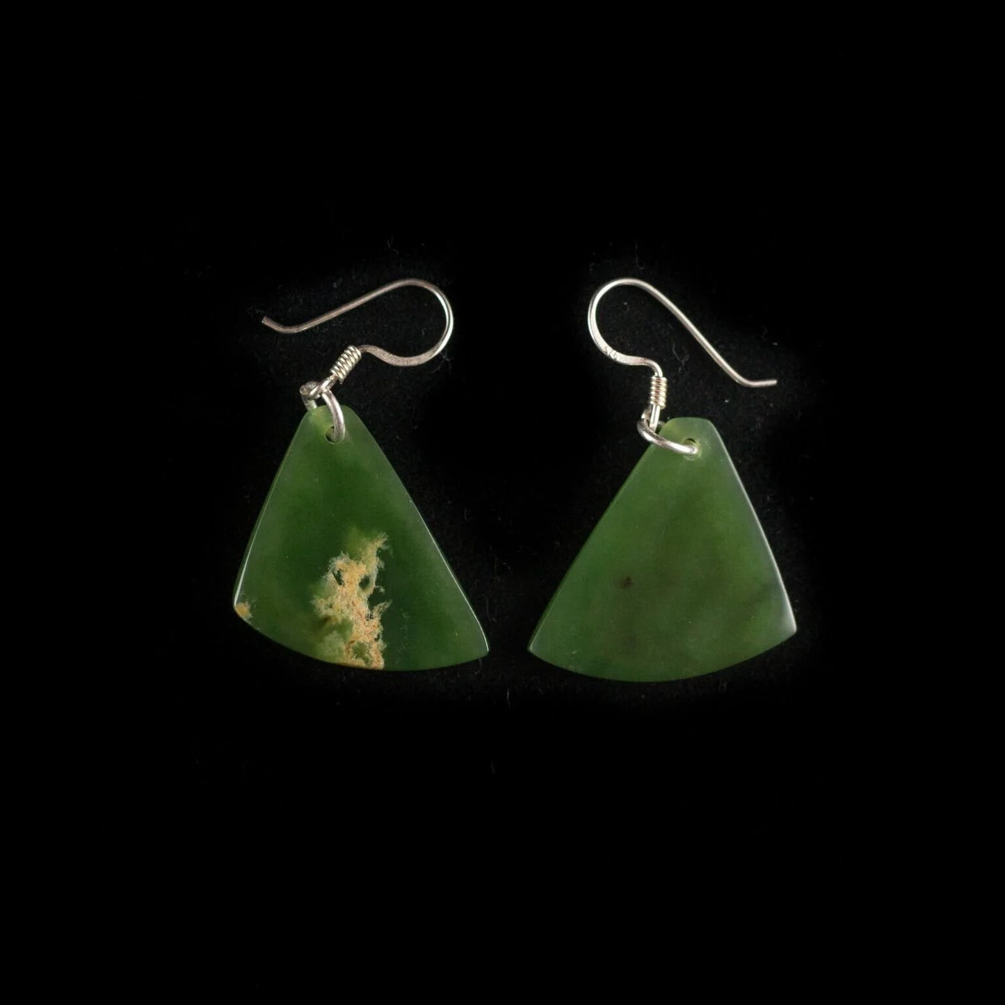 Raukaraka Pounamu Roimata Earrings