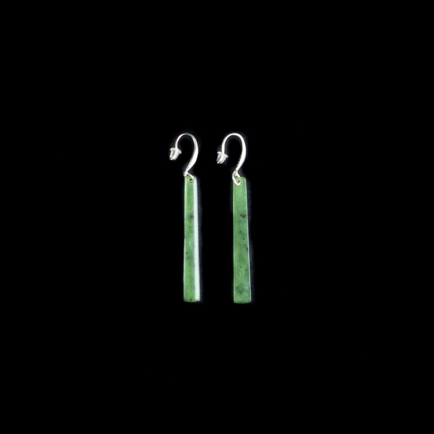 Kokopu Pounamu Drop Earrings